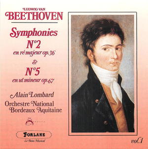 Beethoven: Symphony No. 2 in D, Op. 36, Symphony No. 5 in C minor, Op. 67 (Beethoven's Fifth)
