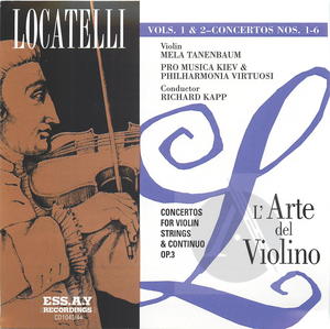 Locatelli: l'Arte del Violino, Vol. 2