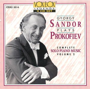George Sandor plays Prokofiev: Complete Solo Piano Music, Vol. 2