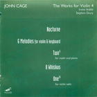 John Cage: The Works for Violin, Vol. 4