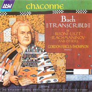 Chaconne: Bach Transcribed