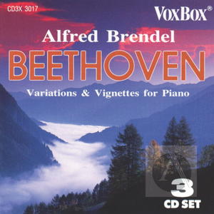 Alfred Brendel Plays Beethoven Variations & Vignettes for Piano (CD 1)