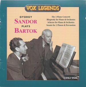 Gyorgy Sandor plays Bartok (CD 2)