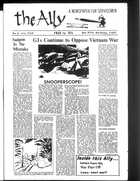 Ally: A Newspaper for Servicemen, Volume 1, Issue 6, The Ally, Vol. 1 no. 6, July 1968