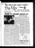 Ally: A Newspaper for Servicemen, The Ally, Vol. 1 no. 8, August 1968