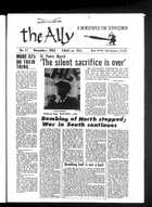 Ally: A Newspaper for Servicemen, The Ally, Vol. 1 no. 11, November 1968