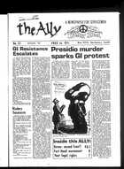 Ally: A Newspaper for Servicemen, The Ally, Vol. 1 no. 12, December 1969