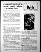 Bond, Volume 4, Issue 5, The Bond, Vol. 4 no. 5, May 1970