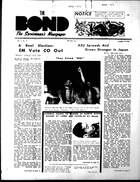 Bond, Volume 4, Issue 11, The Bond, Vol. 4 no. 11, November 1970
