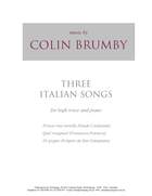 Three Italian Songs