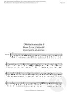 Gloria in excelsis 9. Bosse 2 (var.); Milan IV -  Quem patris ad dextram