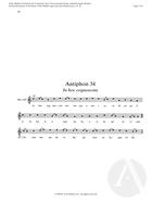 Antiphon 34:  In hoc congnoscent
