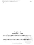 Antiphon 68:  Inclina domine . . . et audi