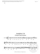 Antiphon 116:  Gregem tuum domine