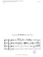 Canzon quarta: La Rustica, sopra Vitam eternam
