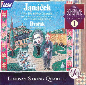 Lindsay String Quartet, The Bohemians, Vol. 1: Janáček/ Dvořák - The Two String Quartets