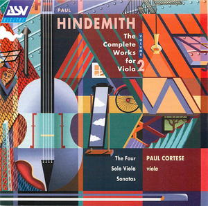 Paul Hindemith: The Complete Works for Viola, Vol. 2