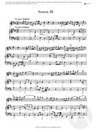 Sonata III, D Major
