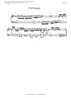 [74] Prelude, B Flat Major
