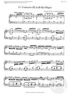 11. Concerto III in B-flat Major, B Flat Major