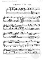 14. Concerto VI in F Major, F Major