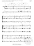 Sonata 9 for  Violin, Bassoon and Basso Continuo