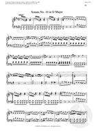 Sonata No. 10 in D Major, D Major