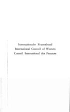 Rapport de la Présidente de la Commission Internationale Permanente du Suffrage et des Droits Civiques des Femmes, 1925-1927