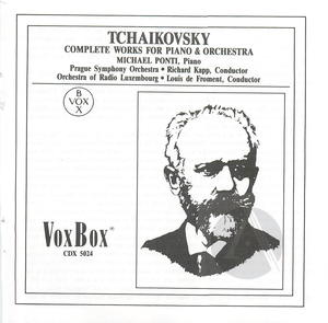Michael Ponti: Tchaikovsky, Complete Works for Piano & Orchestra