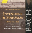 Bach: Inventions & Sinfonias, BWV 772-801