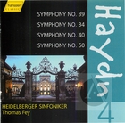 Haydn: Symphonies Nos. 39, 34, 40, 50