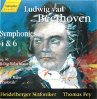 Beethoven: Symphonies Nos. 4 & 6