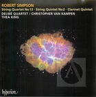 Robert Simpson: String Quartet 13, Quintet 2 & Clarinet Quintet