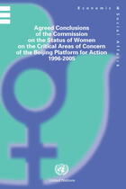 Agreed Conclusions of the Commission On the Status of Women On the Critical Areas of Concern of the Beijing Platform for Action, 1996-2005