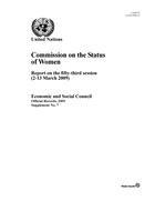 Report on the 53rd Session, New York, 2-13 March 2009
