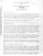 Report of the Delegate from Holland to the International Council of Jewish Women Council Home, Paris, France, May 29th-June 1st, 1949