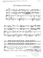 [IV.] Sonata in E-flat Major, Op. 1, E Flat Major