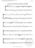 2. Sonata for Violencello and Basso in F Major, F Major