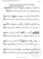 4. Sonata for Violencello and Basso in D Major, D Major