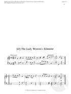 [43]  The Lady Weston's Allmaine