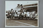 Kenya, Uganda, and Tanzania Program Participants in Front of their Airplane, 1963