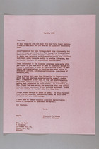 Letter from Elizabeth T. Halsey to Amy Bush, May 22, 1968