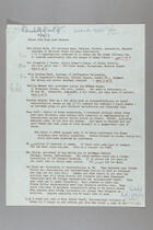Notes from Anna Lord Strauss, Meeting of Committee of Correspondence, 24 October, 1957