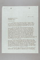 Letter from Dorothy Kenyon to Kerstin Hesselgren, April 5, 1940