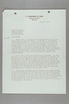 Letter from Mary Anderson to Dorothy Kenyon, March 19, 1938