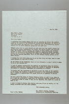 Letter from Alice Stetten to Mrs. Carl Shoup, May 20, 1955