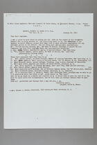 Letter from Helen H. Evans to Irene Bogdanos, January 20, 1951