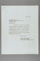 Letter from Helen H. Evans to Vivien Carter Mason, March 13, 1951