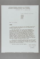 Letter from Helen Gmur to Miss Rennie, November 30, 1953