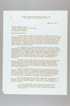 Letter from Charles E. Scribner to General Douglas MacArthur, March 21, 1950